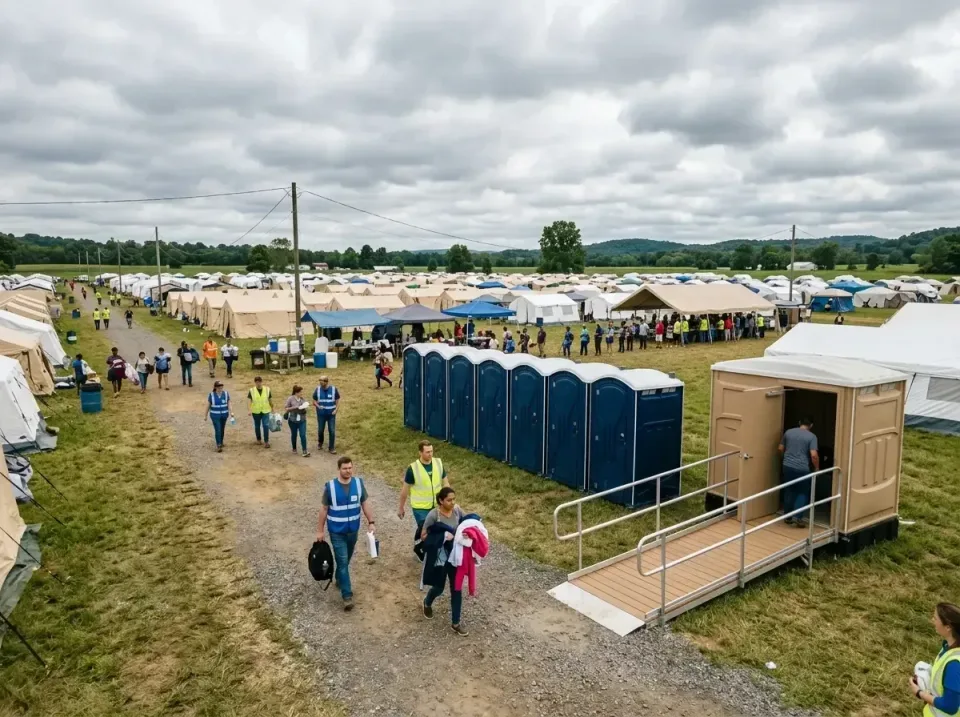 disaster-relief-camp-restrooms-010 — frequently asked questions, Dumpster & Portable Bathrooms Rental in Del Aire, CA